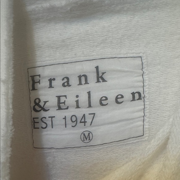 Frank & Eileen Venice Travel Set Eamon Joggers Kane Hoodie M White - Picture 4 of 10